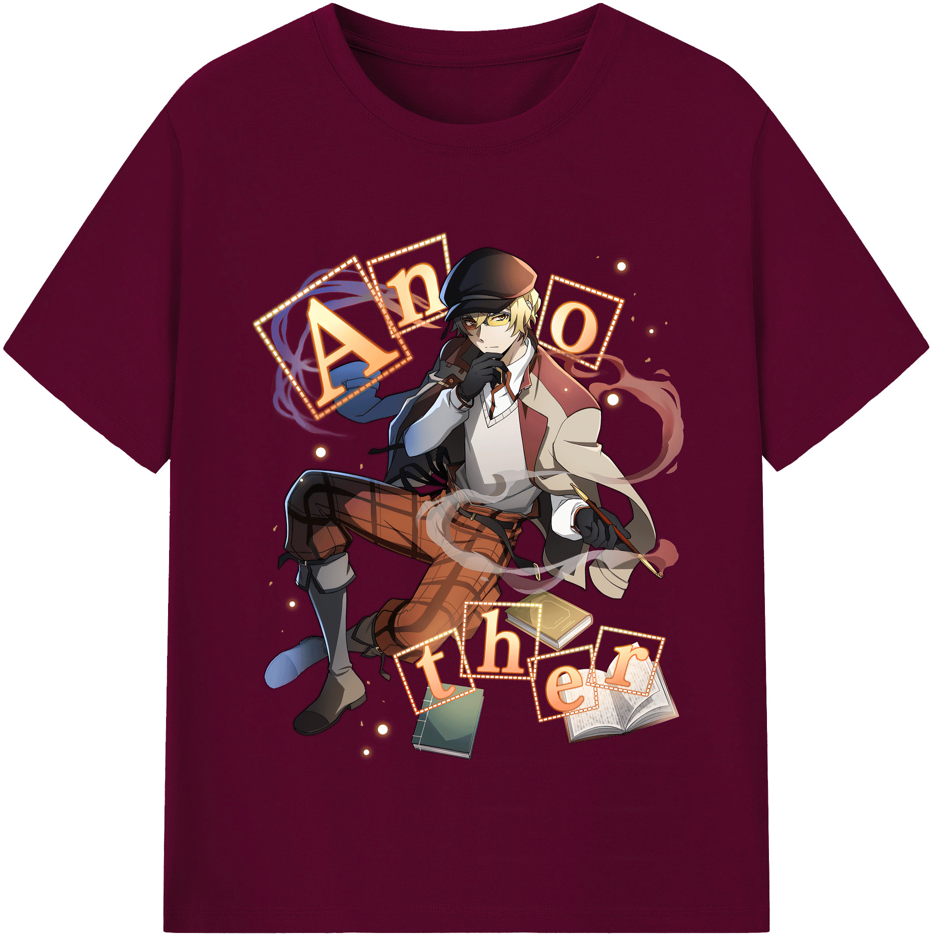 （画像用） 文豪ストレイドッグス Bungo Stray Dogs レディースカジュアルプリントTシャツ（綿100％）